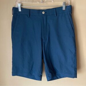Peter Millar Men’s Navy Salem Wicking Performance Golf Shorts